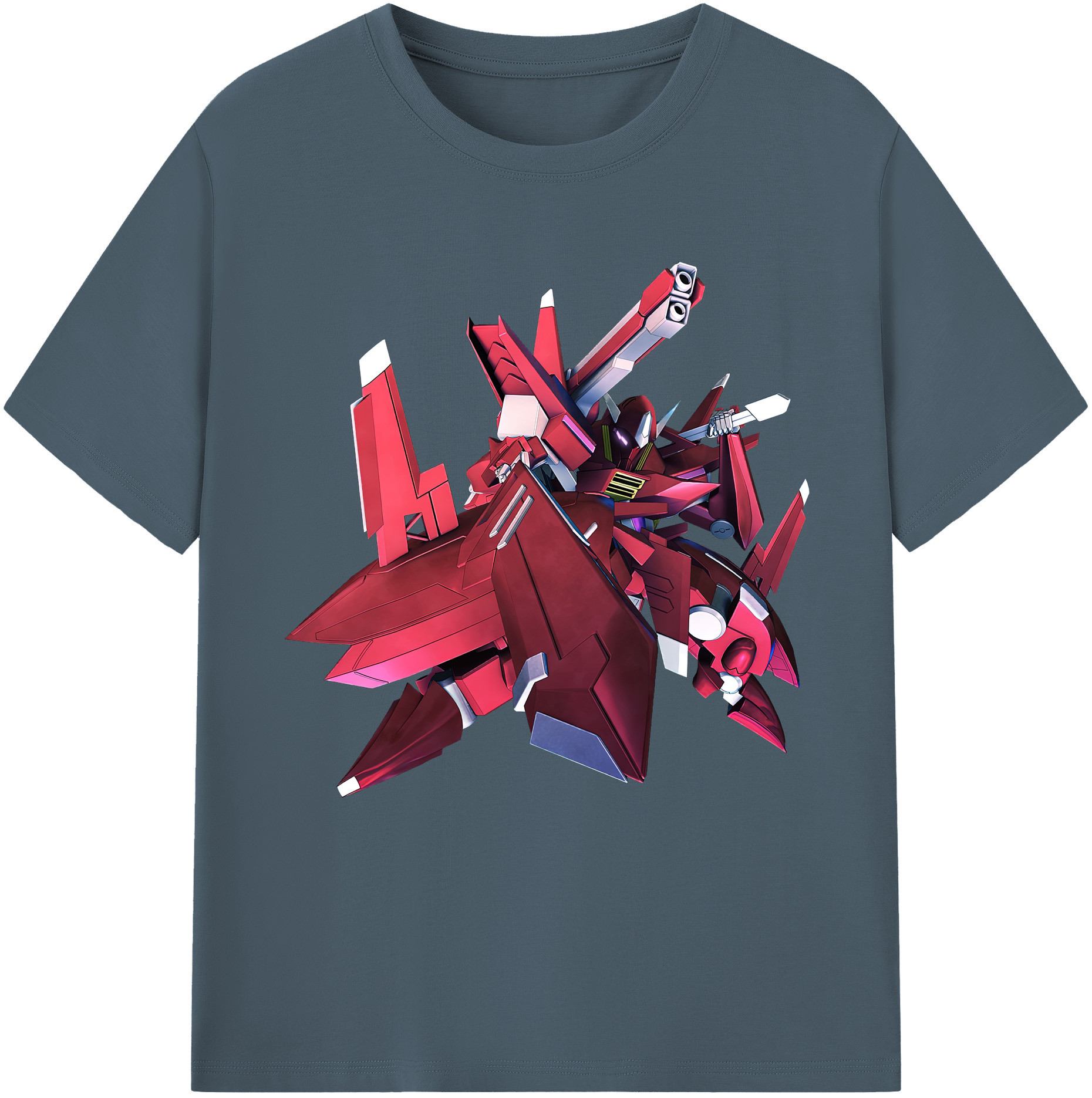 （画像用） 機動戦士ガンダム Mobile Suit Gundam 綿100％半袖Tシャツ（フロントプリント）